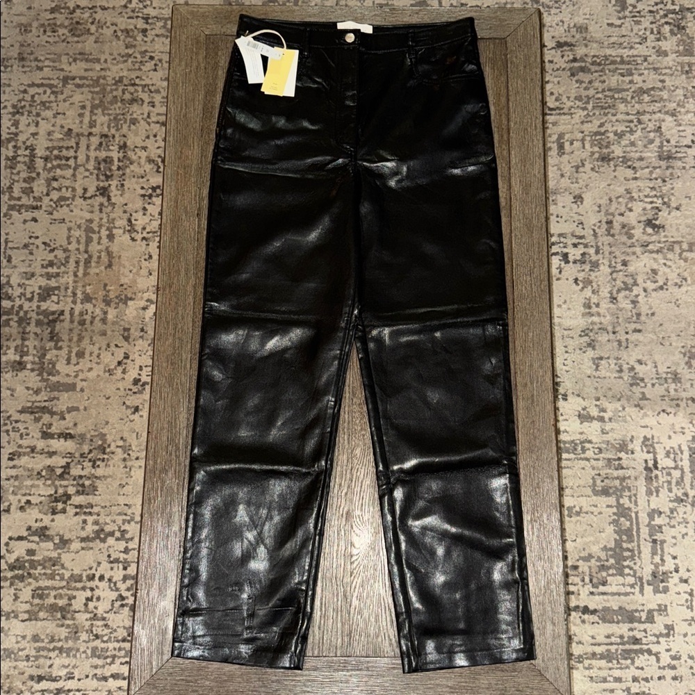 Wilfred The Melina Faux Leather Pants Black